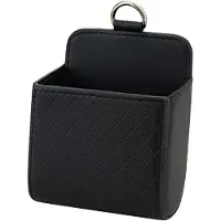 OEM Automobilische Luftventil-Organisatorbox, Sitzbank-Bezug-Case mit Haken, Anbringungs-Steckdosen-Box-Hängesystem Leder-Container-Tasche für Handy, Münzen, Schlüssel