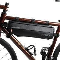 OEM Rennrad-Tasche - Wasserfest - Radtouren Organizer - IPX6 Wasserfest - 4 Liter - Schwarz