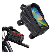 OEM Wasserdichte Fahrradtasche mit Touchscreen-Funktionalität - Mountainbike-Tasche - Fahrradtelefonhalter - Wasserdicht - Fahrradrahmentasche - groß - für Mtb