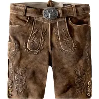 Stockerpoint Trachtenlederhose Lewis in nuss gespeckt | Gr.: 46