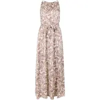 Apricot Maxikleid "Maxikleid aus Satin" mit Paisley-Print