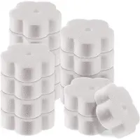 OEM Olie-absorberende Skimsponzen, 9*9*3cm, bloemvorm, voor hot tubs, zwembaden, spa's