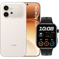 Honor 600 Smartphone mit 8 GB RAM und 512 GB Speicher + Watch 2i, Snapdragon 7 Gen 4, 6,57-Zoll-Display, Android, Gold