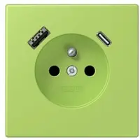 JUNG LC 1520 F-15 CA 221 Steckdose französisch/belgisches System 16 A 250V