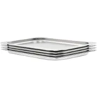 Syfax Gastronormbehälter 4 Stk. GN 1/1 20 mm Edelstahl