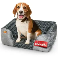 OEM Hunde-Kissen, Hunde-Tisch, Weich & Gemütlich, Waschbar, Antirutsch, Füllung aus PP Baumwolle & zersprengtem Schaum, Robuster Entwurf, Ideal für kleine und mittelgroße Hunde