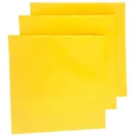 Pack4Food24 1950 Tissue Servietten Napkins Gelb 33x33cm 1/4 Falz (auf 16,5x16,5cm) P/P Soft Premium 2-lagig