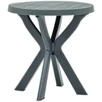 Furnicato Bistrotisch Grün Ø70 Cm Kunststoff