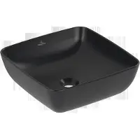 Villeroy & Boch Artis Aufsatzwaschbecken, quadrat, ohne Überlauf, 410x410mm, 417841R7