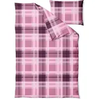 TRAUMSCHLAF Bettwäsche Carlo 200x220 cm + 2x 80x80 cm pink