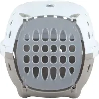 Stefanplast Transporter Travel Chic, weiß und beige 50x34,5x32cm