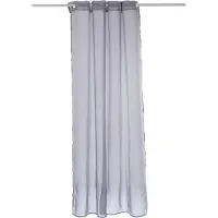 Atmosphera Sheer With Eyelets Grau