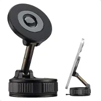 IMoshion Handyhalterung für das Auto mit MagSafe - 360° drehbar - mit Saugnapf - magnetisch - universell - schwarz