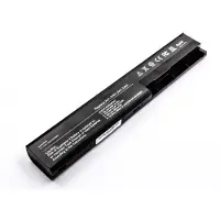 AccuCell Akku passend für ASUS F301, A31-X401, Li-Ion, 10,8V, 4400mAh, 47,5Wh, black