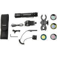 Led Lenser Ledlenser TAC7R Outdoor Set 503295 aufladbare taktische Taschenlampe, 3200 Lumen