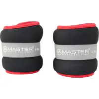 Master Neopren-Knöchel- und Handgelenkgewichte 2 x 0,5 kg