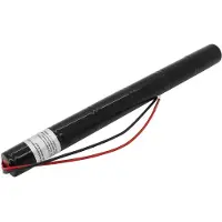 AccuCell Notleuchtenakku NiMH 7,2V 2500mAh L1x6 Sub-C mit 200mm Kabel