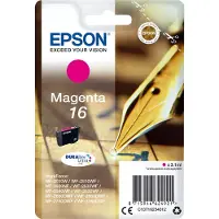 Epson Pen and crossword Singlepack Magenta 16 DURABrite Ultra Ink, Standardertrag, Magenta, Tinte auf Pigmentbasis, 1 Stück(e)