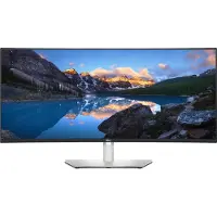 Dell UltraSharp U3824DW - LED-Monitor - gebogen - 96,5 cm (38") (37,52" sichtbar) - 3840 x 1600 WQHD+ @ 60 Hz - IPS Schwarz - 300 cd/m² - 2000:1 - 5 ms