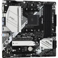 Asrock B550M Pro4, AMD, Sockel AM4, AMD Ryzen 3000 Series, Sockel AM4, DDR4-SDRAM, 128 GB