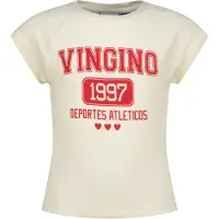Vingino T-Shirt Houla Mädchen Weiß 128