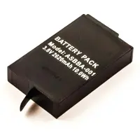 AccuCell Akku passend für GoPro Fusion, Li-Polymer, 3,7V, 2700mAh, 10,0Wh