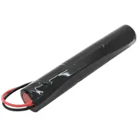 AccuCell Notleuchtenakku NiMH 3,6V 2500mAh L1x3 Sub-C mit 200mm Kabel einseitig