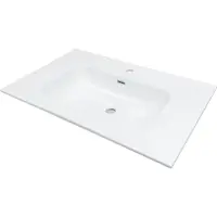 Deante Ceramic recessed washbasin - 80 cm