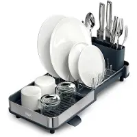 Joseph Joseph Spül-Organizer Extend Slim Steel Graphite