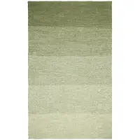Marc O'Polo Tagesdecke Nordic Knit Melange Moss Green-130 x 170 cm