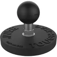 Ram Mounts Tough-mag Magnetische Kugelbasis 66 Mm Silber Silber One Size