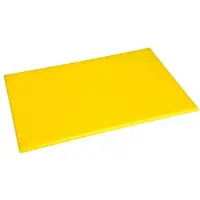 Hygiplas standard Schneidebrett mit hoher Dichte gelb