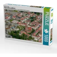 CALVENDO Puzzle Ein Motiv aus dem Kalender Eberswalde in Luftbildern 1000 Teile Puzzle quer | 1000 Teile Lege-Größe 64x48cm Foto-Puzzle für glückliche Stunden