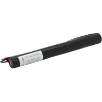 AccuCell Akku für Notbeleuchtung 6 Volt Spannung 1800mAh NiMH Akku 23mm Durchmesser 215mm Länge