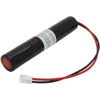 AccuCell Notleuchtenakku NiMH 3,6V 3000mAh L1x3 Sub-C mit 200mm Kabel und Stecker ersetzt Olympia Electronics B-949/HT