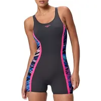 Speedo Hyperboom Splice Muscleback Legsuit Badeanzug Damen 44