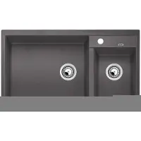 BLANCO Spüle METRA 9 860 x 500 mm felsgrau 518886