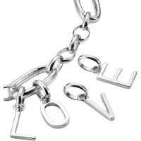 Thomas Sabo Charm-Anhänger Buchstabe E Connect Silber