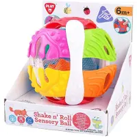 Playgo Schüttel- und Roll-Sensorikball - 3 Stück.