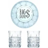 Nachtmann Whiskyglas Gravur Big Deal, Whiskeygläser Set, Gravur, Geschenk, Kristallglas, 345 ml, 2er Set