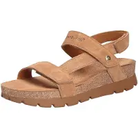 Panama jack Selma Sandalen Plat - Cognac - Maat 41