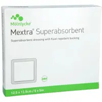Mextra Superabsorbent Verband 12,5x12,5 10 St