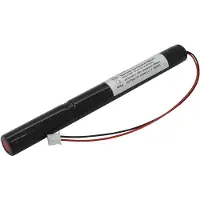 AccuCell Notleuchtenakku NiMH 3,6V 1000mAh L1x3 Mignon AA mit 150mm Kabel und Stecker