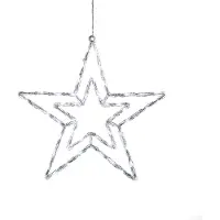 Konstsmide 4471-203, Leichte Dekorationsfigur, Transparent, Kunststoff, IP44, 48 Glühbirne(n), LED