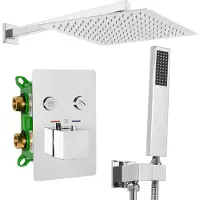 REA Duschgarnitur Fenix-Davis Termostat Chrome