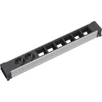 Bachmann CONFERENCE TOP FRAME X-Large Einsatz 2x Schutzkontakt 6x ABD
