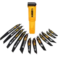 DeWalt Zubehör DT2441L-QZ 2x Abbruch-Stichsägeblätter 12 Stück