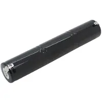 AccuCell Notleuchtenakku NiMH 3,6V 4500mAh L1x3 Mono D mit Faston-Anschluss passend für Tridonic 89895960 4,8mm Faston Anschluss +/- Pol