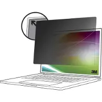 3M Bright Screen Privacy Filter for 39,62cm 15,6Zoll Full Screen Laptop 16:9 BP156W9E