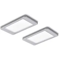 NABER , Hull Farbwechsel LED Set-2 mit LED Touch Sch. u. Di., edelstahlfb.